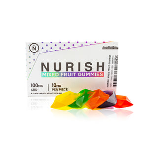 
                  
                    Nurish CBD | Mixed Fruit Gummies
                  
                